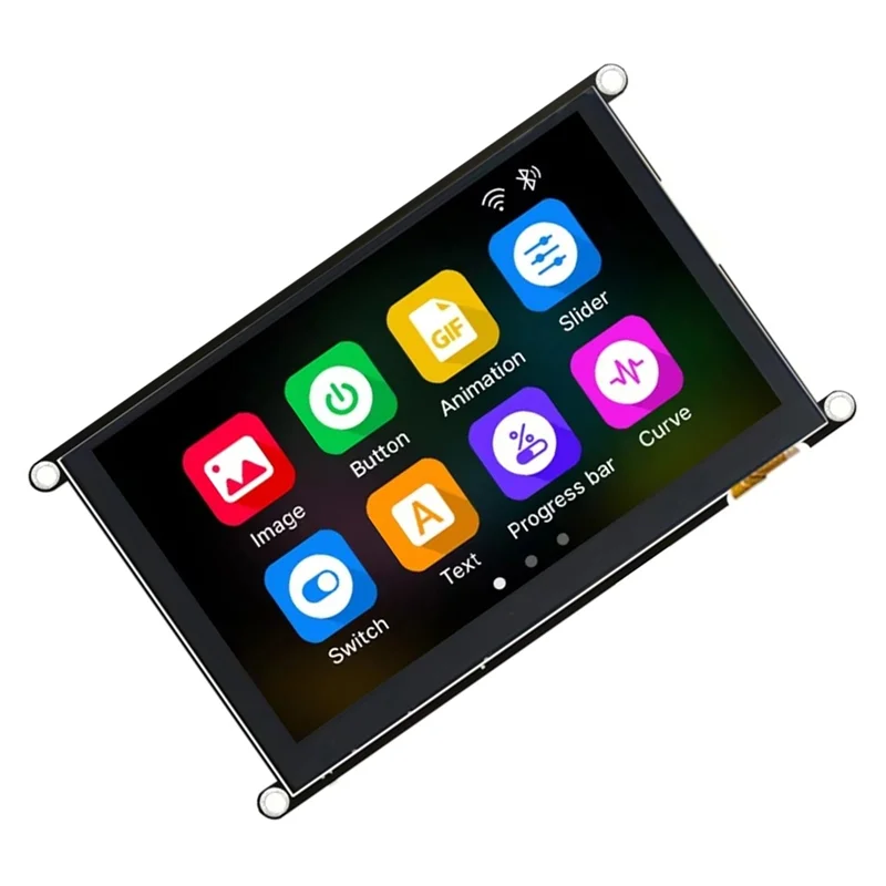 

Reliableesp32s3 8M PSRAM 16M Flash 5-дюймовый IPS 800X480 Модуль ЖК-дисплея высокой четкости Емкостный сенсорный экран, с Wi-Fi Bluetooth