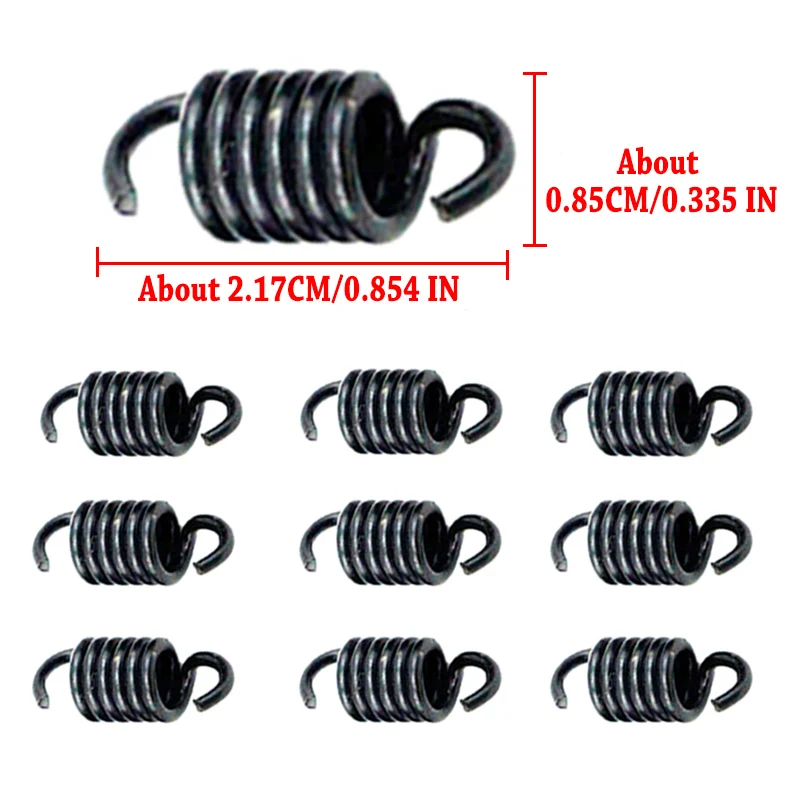 10pcs Clutch Spring Chainsaw Parts For Stihl MS250 025 MS230 023 MS210 021 019T 020 020T MS190T MS200T MS191T