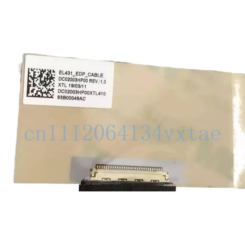 Laptop LCD Screen Cable DC02003HP00 for Lenovo Xiaoxin 14 S340-14 IWL L431 0.1 3