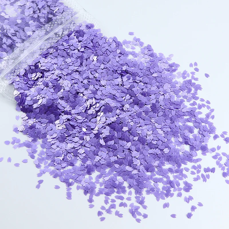 10g Flower Petals Nail Art Glitter Sequins Set Manicure Cherry Blossoms Jewelry Paillettes Or DIY Filling Making Crafts Parts