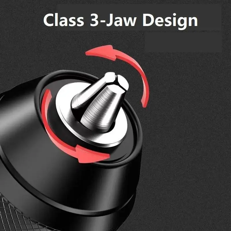 Keyless Drill Chuck Quick Change Conversion Adapter 1/2 Unf Mount 2~13mm Self-Tighten Screwdriver Drill Bits Chucks view 5