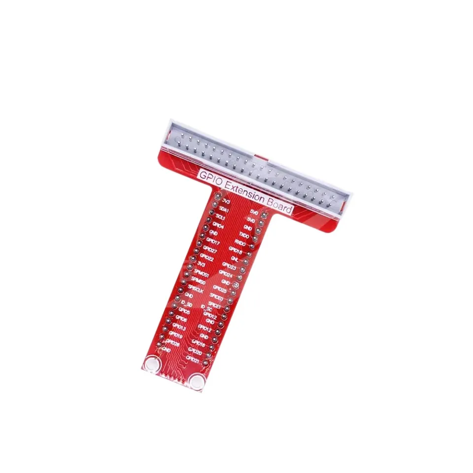 Compatible con Raspberry Pi B + accesorios especiales placa de expansión GPIO tipo T + Placa de desarrollo de cable plano 40P