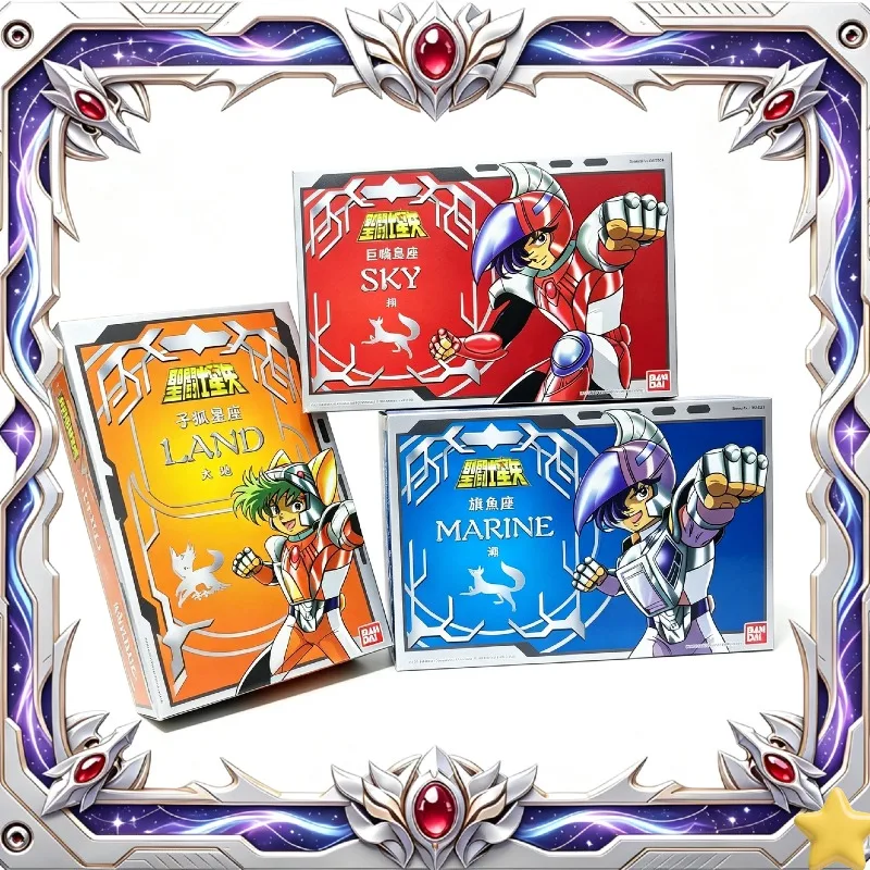 Original Saint Seiya Fox Constellation labbubu lababa Model Holiday Gifts Decorations Ornaments Figure Action doll Trendy toys