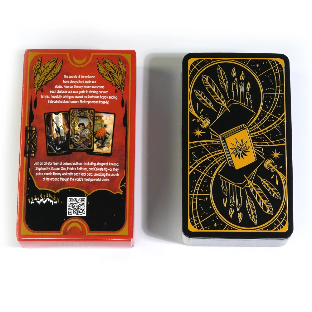 78pcs Cards The Literary Tarot Classics Edition A Tarot Deck Unlocking The Secrets of Classic Literature Party Table Board Game