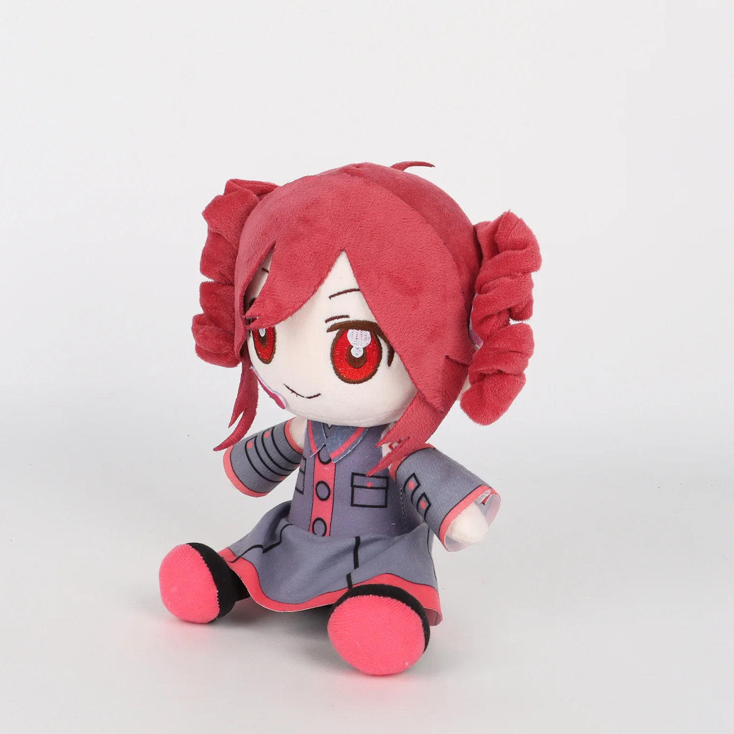 Hot Kasane Teto Plush Toy Soft Doll Stuffed Plushies Figure Anime Cosplay Cartoon Birthday Present Christmas Gift for Fans Girl