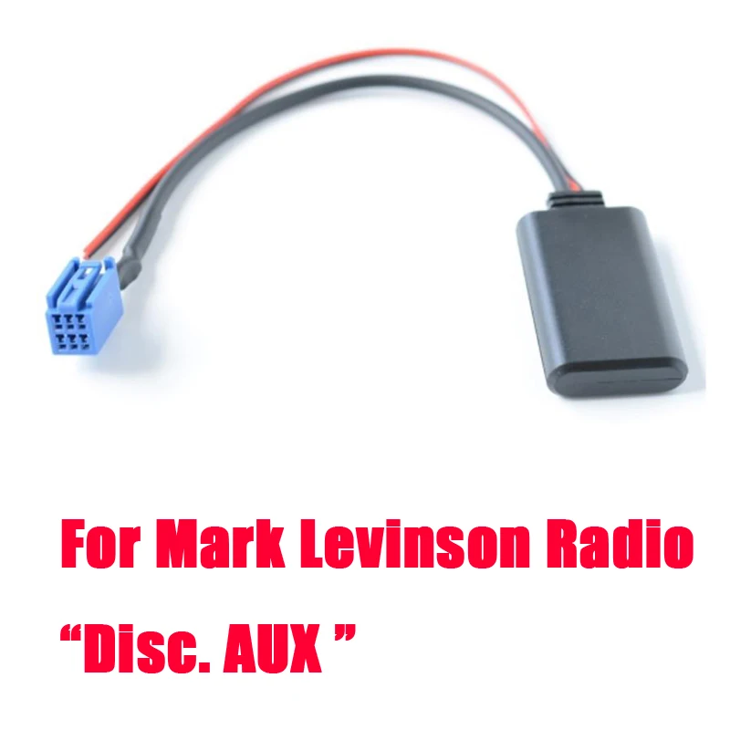 Biurlink Radio samochodowe 6-pinowy adapter Bluetooth Kabel AUX do Lexus ES350 IS300 LX570 Toyota Crown Mark Levinson Zmieniacz CD
