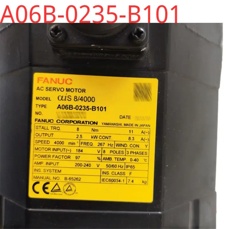 A06B-0235-B101 Axial servo motor FANUC motor