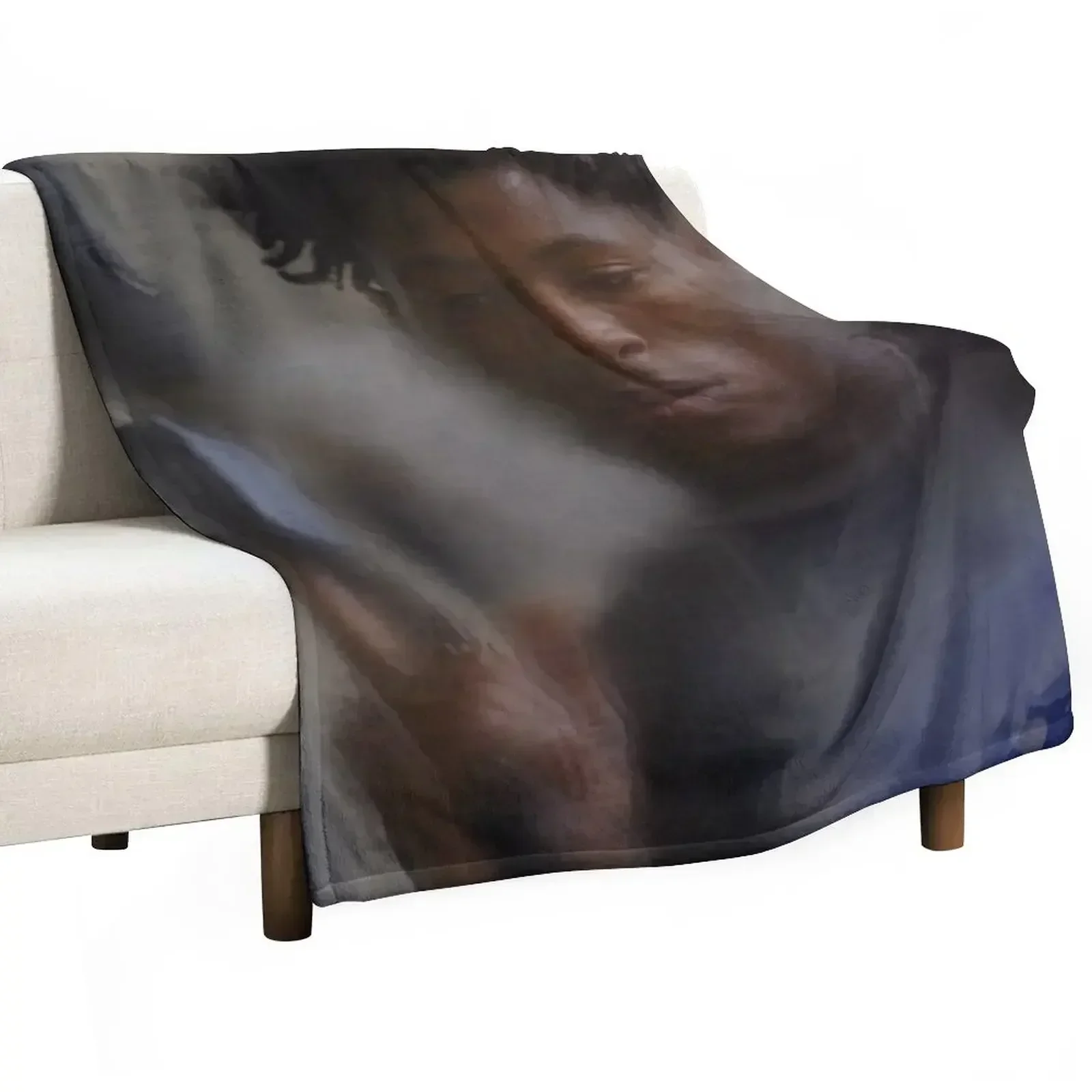 young, boy, never broke again,kentrell,rap,rapper,music,hiphop,gang,famous,poster,wall art,cool,print,canvas Throw Blanket