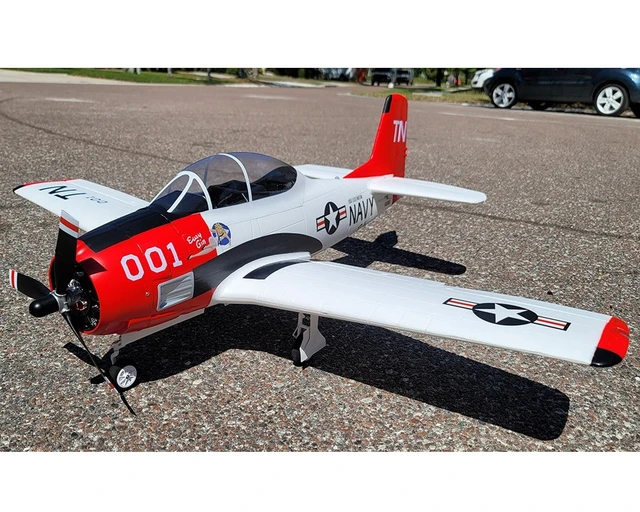 RC Warbird Plane AF Model T-28 T28 Trojan 1100mm Wingspan - AliExpress