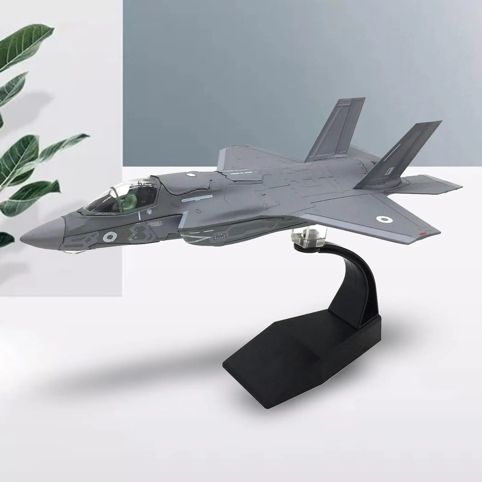 American 1/72 Scale Aircraft F-35B Fighter Aviation Plane Airplane Model for Decor