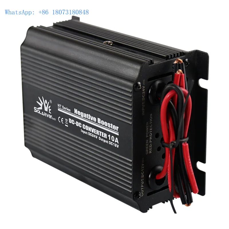 

12v 24v Dc To Dc Power Converter 10A Mini Black with USB Output Charging for Home Use