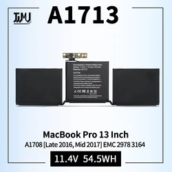 MacBook Pro A1708 Battery A1713 for MacBook Pro 13 Inch A1708 Late 2016 Mid 2017 EMC 2978 A2159 (2019) A2289 (2020) A2338 (2020)