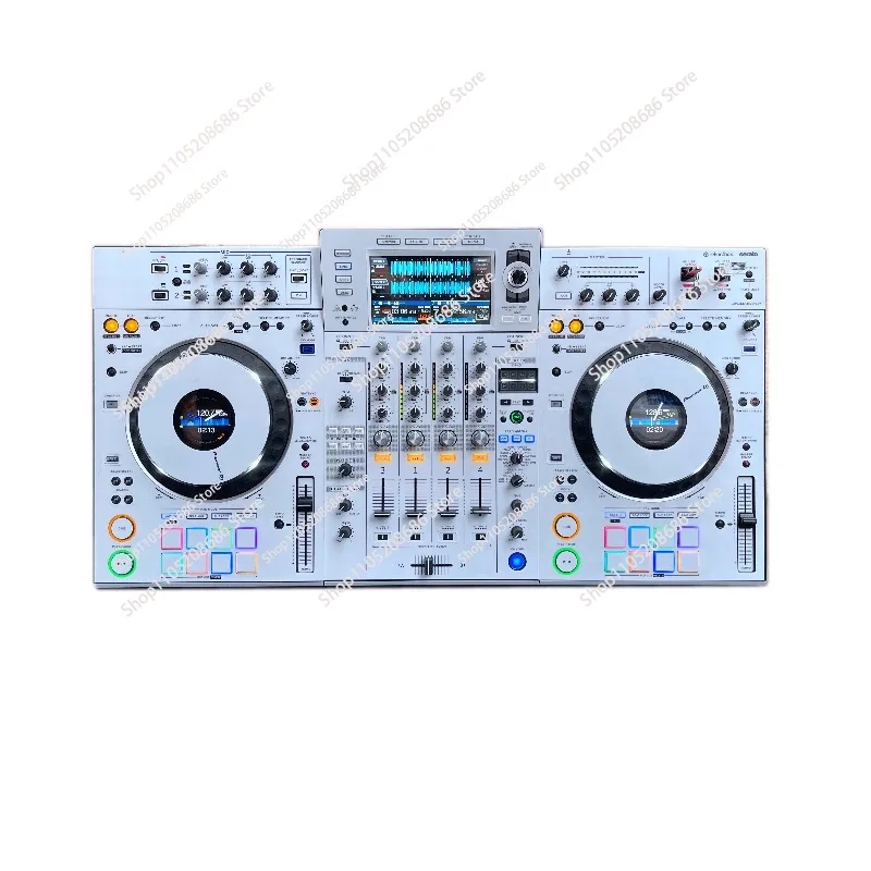 Apply a protective filmfor for XDJ-XZ Film Controller Skin, Fully Enclosed PC, White Silver