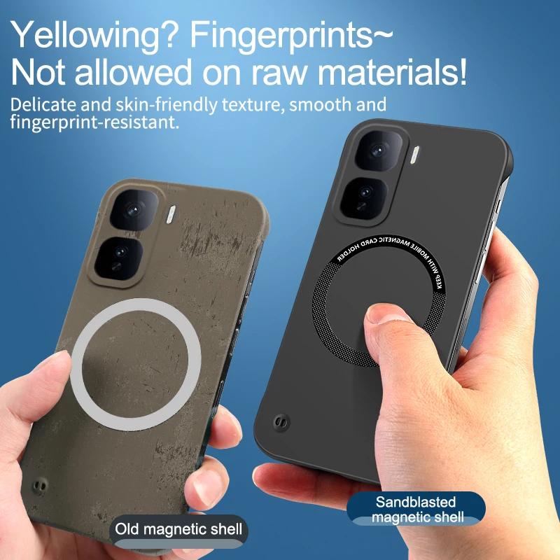 Frameless Phone Case for vivo iQOO Neo11 Neo 11 5G China Ultra