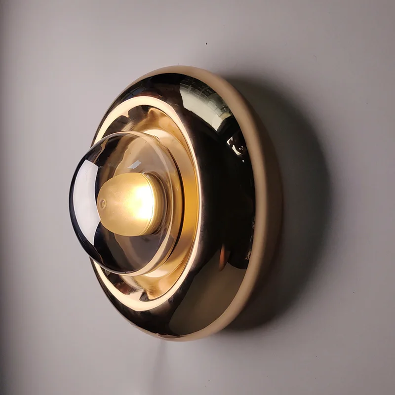 Glas Lava Wandleuchte Luxus Kreative Kunst LED-Leuchten für Bettkopf Schlafzimmer Korridor Wohnzimmer Dekor Nordic Beleuchtung