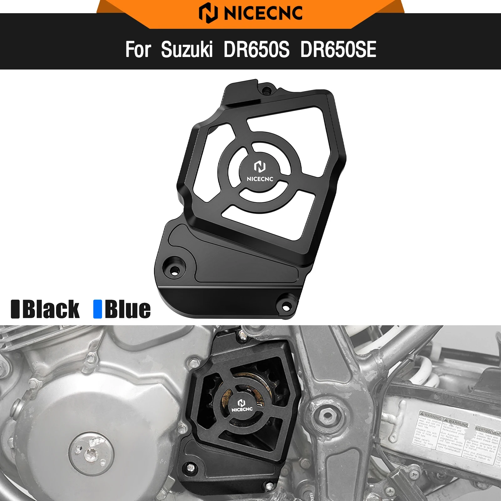 

For Suzuki DR650S DR650SE DR650S/SE 1996-2024 2023 Sprocket Cover Chain Guard DR 650 S DR 650 SE DR650 S DR650 SE DR 650 S SE