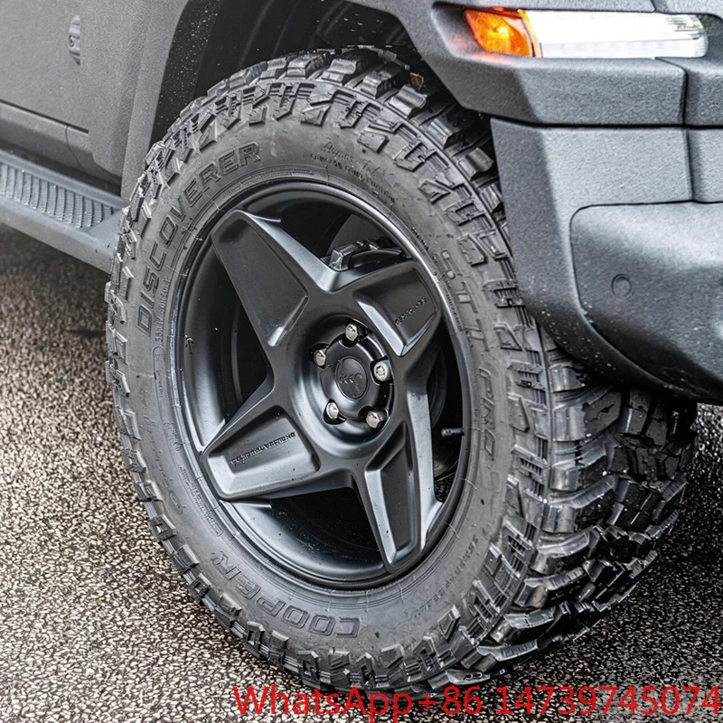 Widened Beadlock Forged Alloy Wheels High Load Impact Resistant Off-Road Modification RimsECE R124 E‑Mark JWL