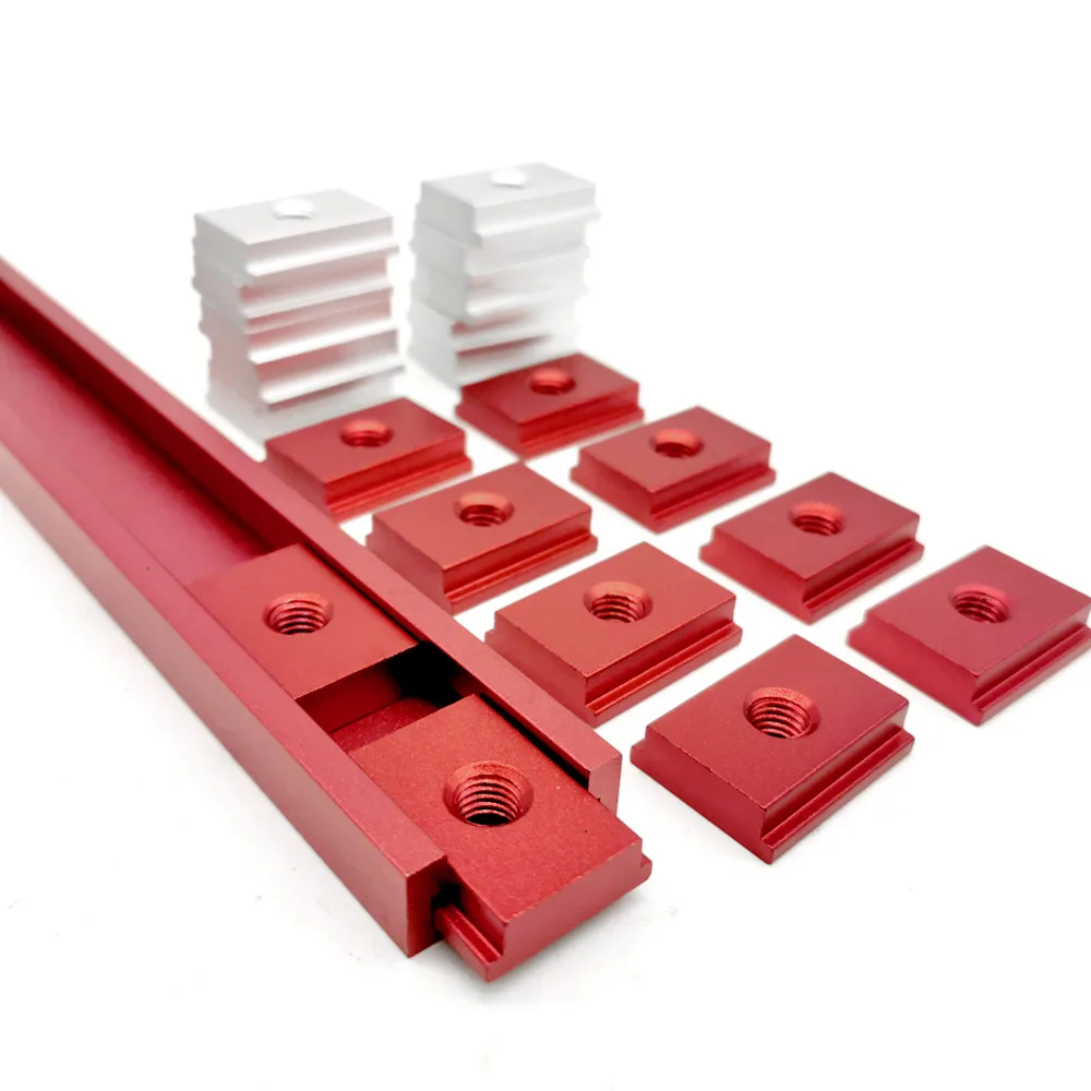 5/10PCS T-Slider für T-Slot Gehrung Track Slider Gleitmutter Aluminium T Slot Mutter für Holzbearbeitung Werkzeug Jigs Schraube Slot Verschluss – Detail 11