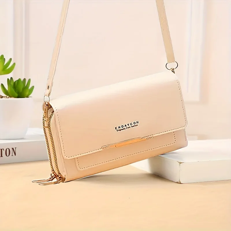 Women's Wallet Korean Handbag Multi Card Large Capacity Casual Shoulder Bag Mobile Phone Packet Fashion New Style