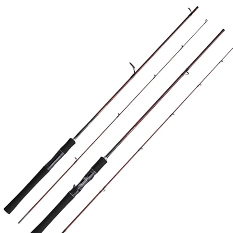 Neuer Waffengriff mit geradem Griff, tragbare Angelrute Luya-Rute.