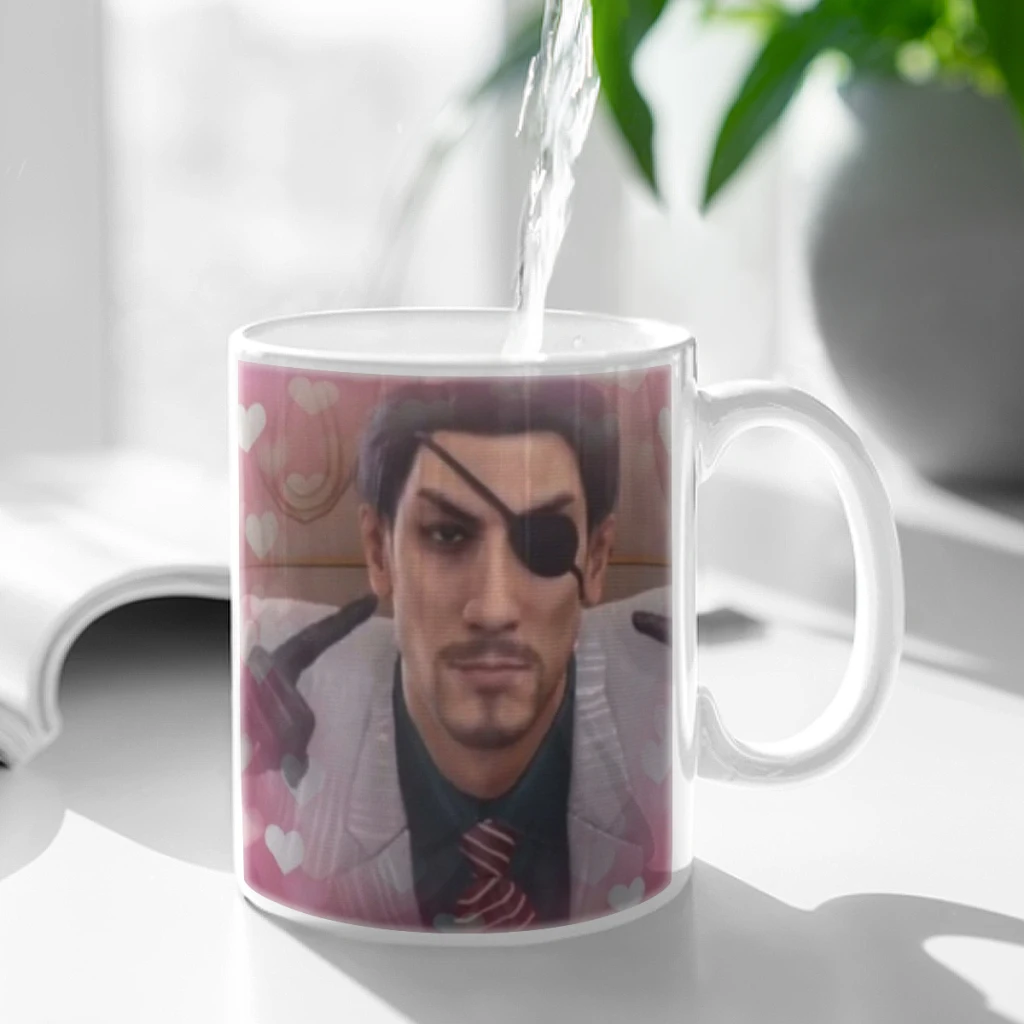 MajiLove Goro Majima Yakuza Free shipping Ceramic Cup Coffee Oatmeal Breakfast Cup Creative Personality Mug