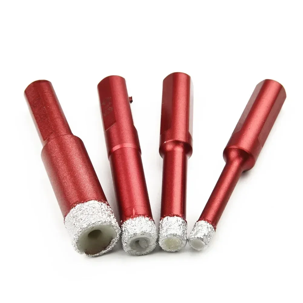 

6/8/10/12mm Diamond Drills Tile Dry Drill Bit For Granite Marble Porcelain Stoneware Grind Tools New Triangle Handle Drill Bit