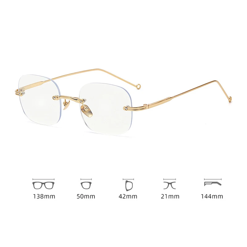 Korea Retro Pure Myopia Glasses Women Anti-Blue Light Square Eyewear Optical Spectacle Eyeglasses Computer Glasses Men