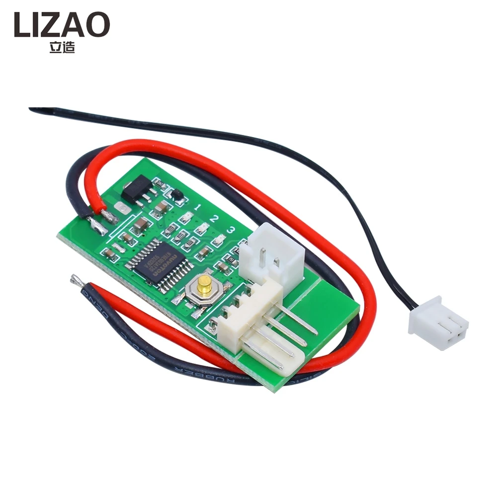 LIZAO DC 12V PWM Fan Speed Controller 4-Wire Temperature Control Governor Switch with Alarm for PC CPU Cooler Fan STK IC Module