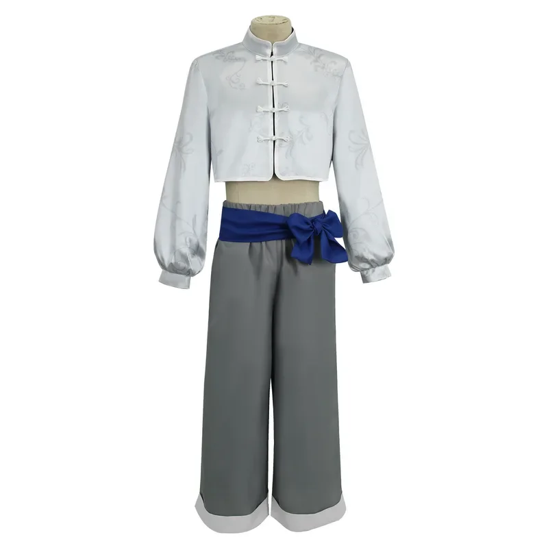 Seishiro nagi cosplay anime azul bloqueio seishiro nagi cosplay traje peruca kung fu tang ternos elementos chineses trajes das mulheres dos homens