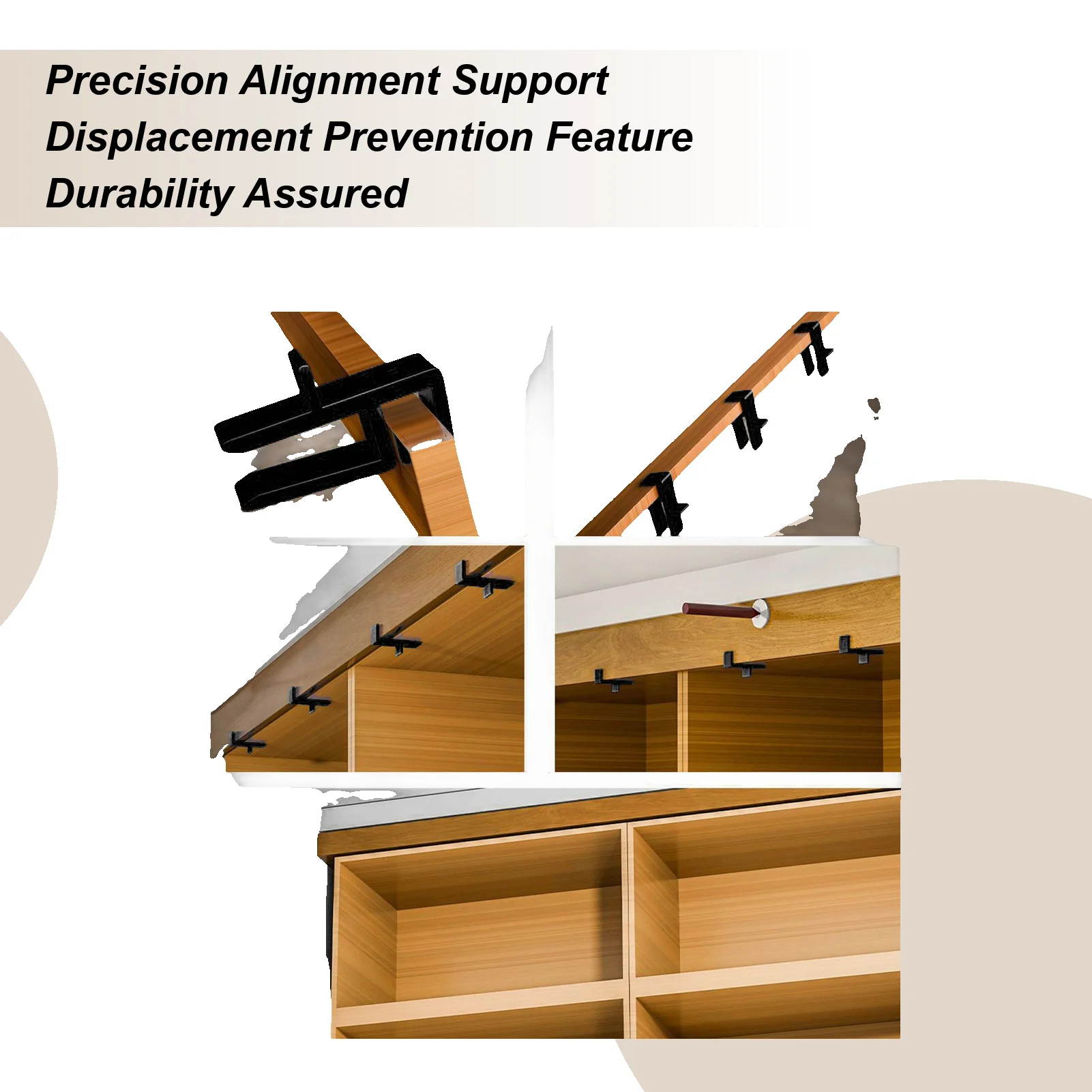 Woodworking Jigs Tool Set Cabinet Mounting Installation Accessories Carpentry Tools Installers Set For Men Women Adults