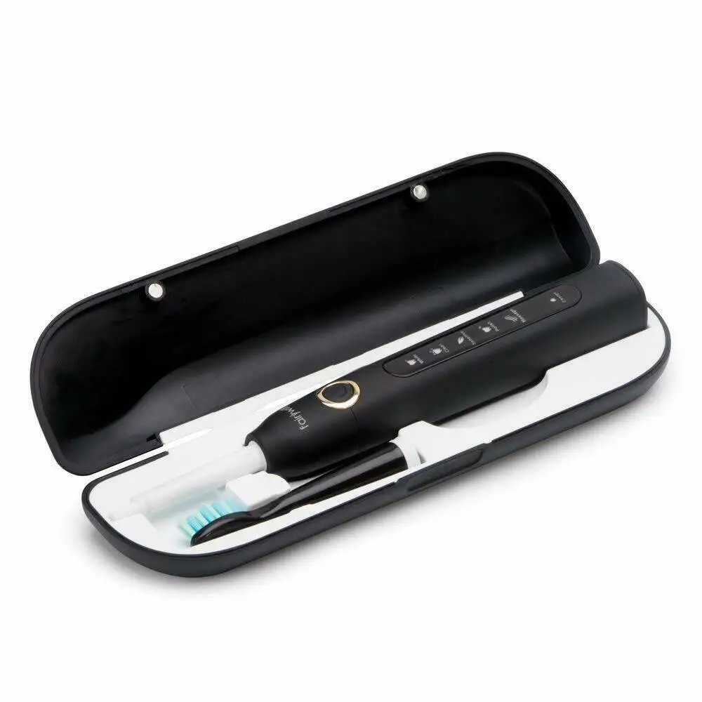 Fairywill FW507 Electric Sonic Toothbrush USB Charger Tooth 8Brush Replacement Waterproof Electronic Toothbrush with Travel Case image 6