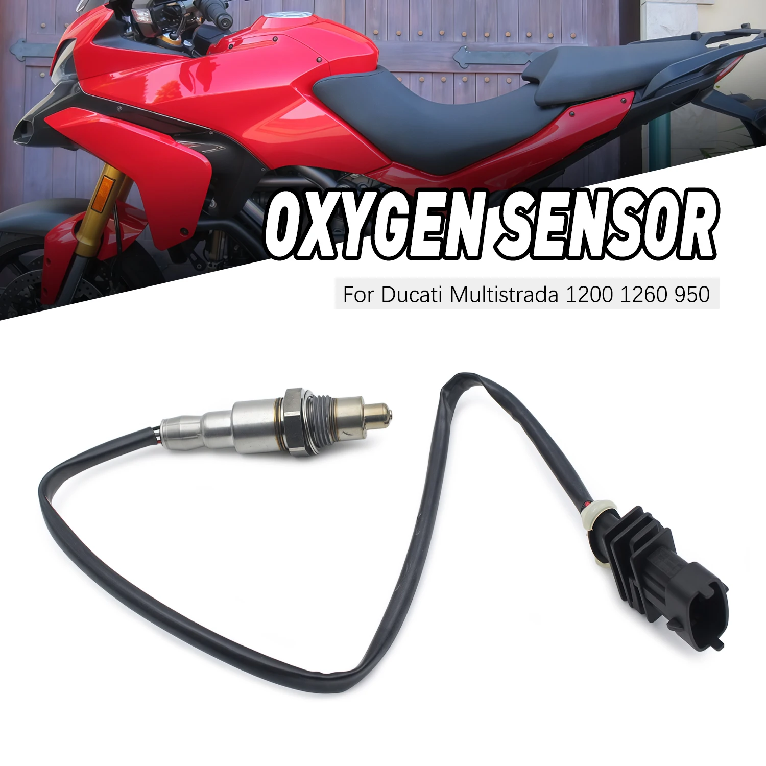 

For Ducati Multistrada 1260 2018 Pikes Peak 950 S 2018 SW 1200 2018 Enduro Pro Accessories Oxygen Sensor Motorcycle 55214491B