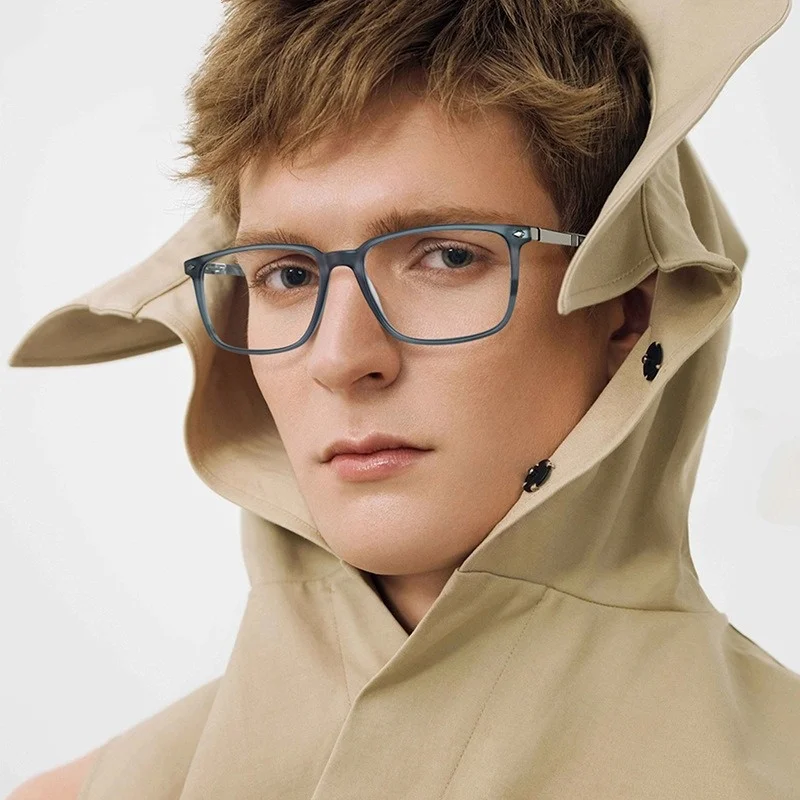 

TR90 Frame Sqaure Myopia Glasses Men Prescription Glasses With Degree TR90 Nearsighted Glasses For Women 0 -0.5 -0.75 To -6.0