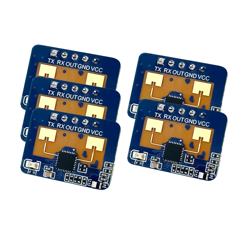 

5 Pcs 24G mmWave HLK-LD2410C Human Presence Radar Sensor Motion Detection Module