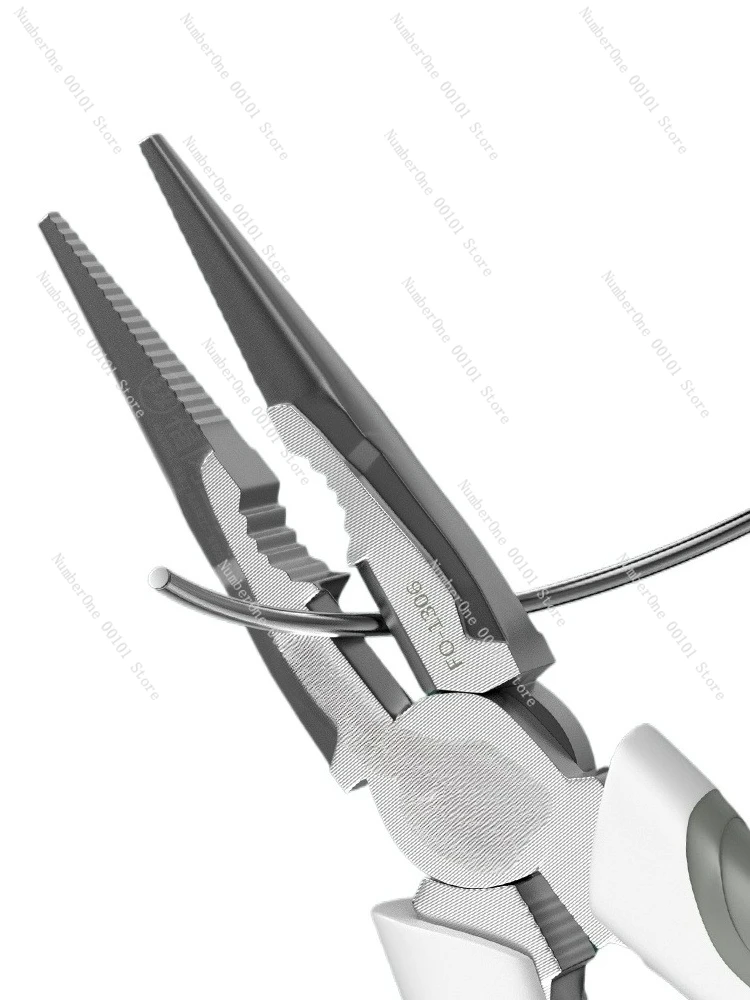 

Pointed nose pliers 6-inch pointed nose pliers 8-inch nose pliers multi-functional electrician special tip