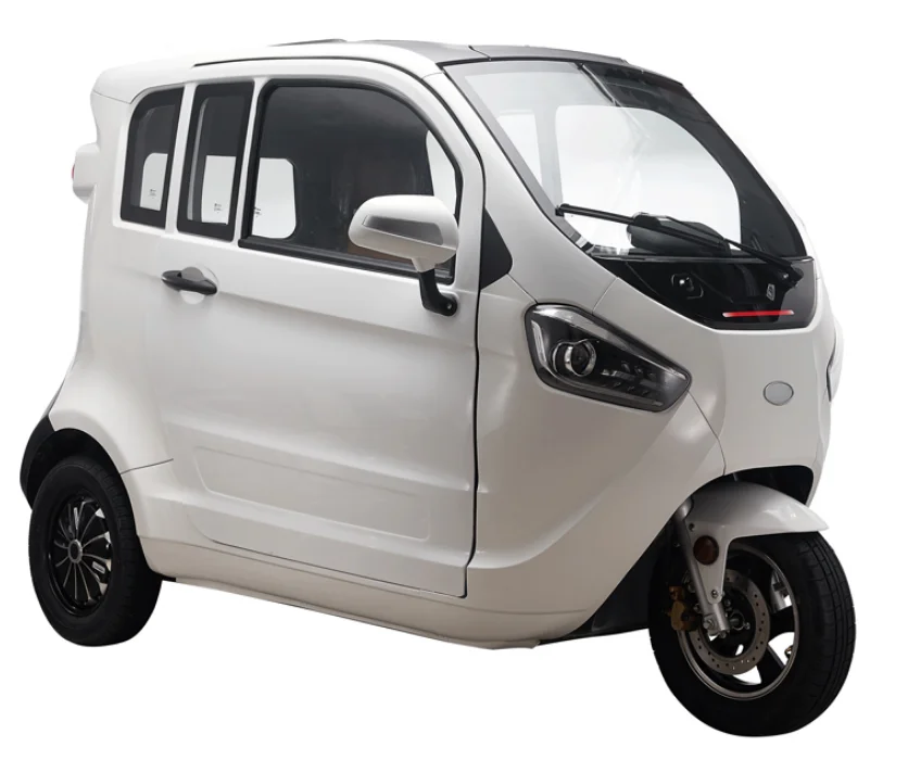 72V 2200W EEC New arrival electric tricycles with plastic cabin for the handicapped Bottom Price custom