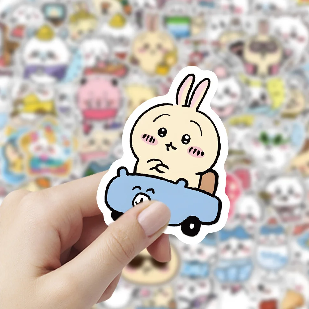

100PCS Kawaii Cute Chiikawa Graffiti Stickers Waterproof Decals Children's Toys Gifts DIY Scooter Diary Mobile Case Scrapbook