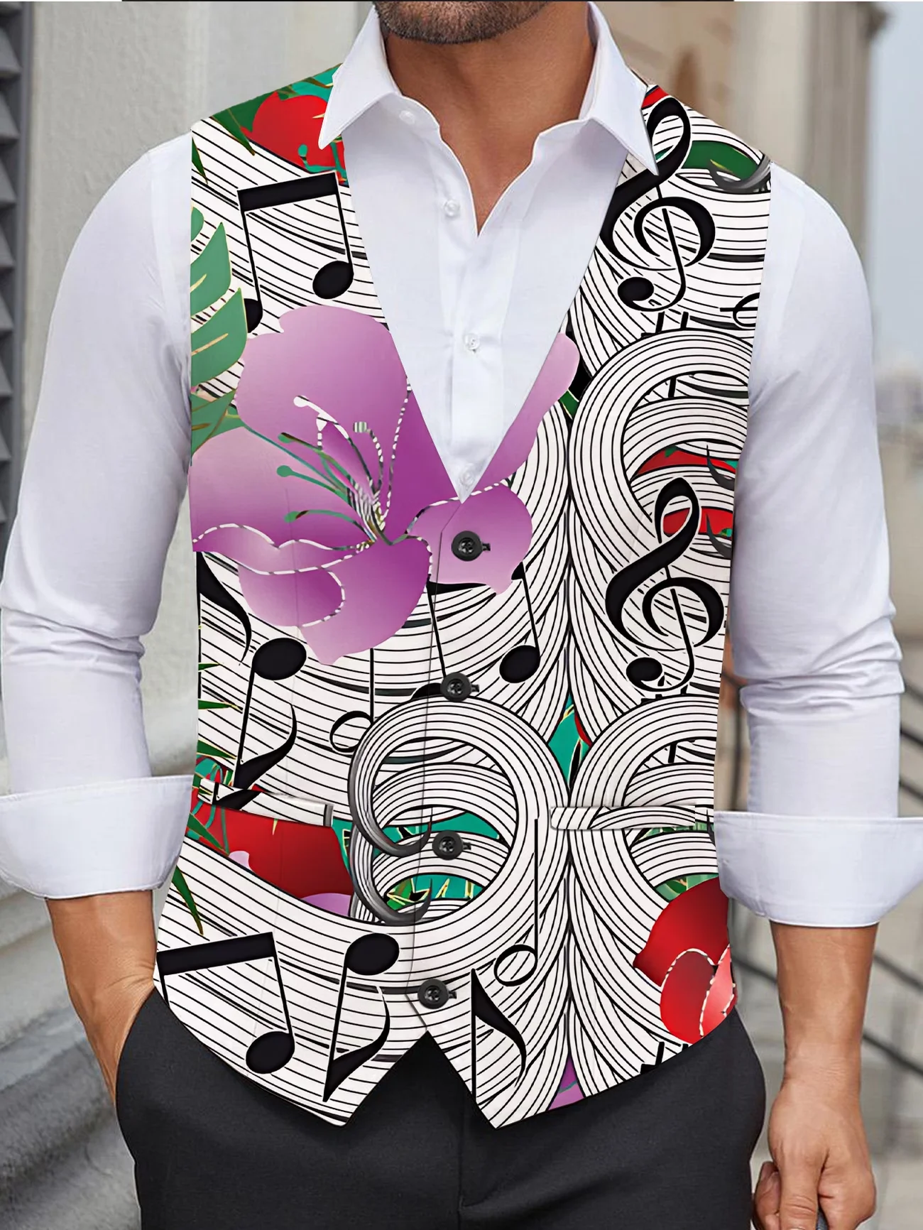 

New retro Navajo style geometric 3D printed men's long sleeved shirt casual single breasted 1-piece top clothing