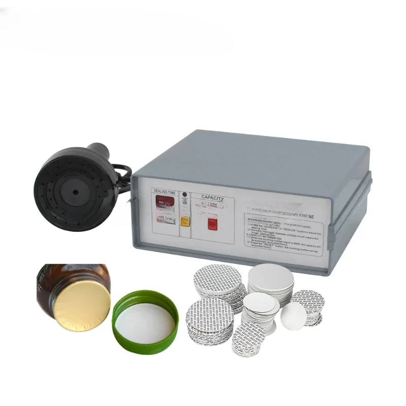 DCGY-200 Induction Sealing Machine Plastic Bottle Cap Electromagnetic Aluminum Foil Wad Induction Sealing Machine