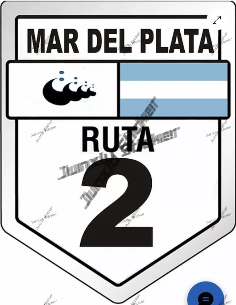 روزاريو بوينس آيرس أرجنتين مدينة البيضاوي أعلام الفينيل ملصقات كرة القدم الأرجنتينية مع الملحقات الخارجية للخريطة الوطنية