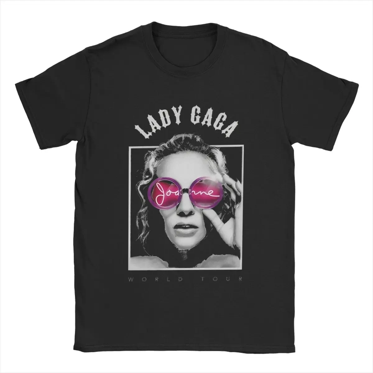 NONE Born This Way Men Cotton T-Shirt Black M 7