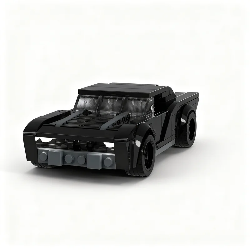 

261PCS MOC Hero Movie Batmobile Model DIY Creative Assembly Building Blocks Display Birthday Gift Collectible Decoration Ideas