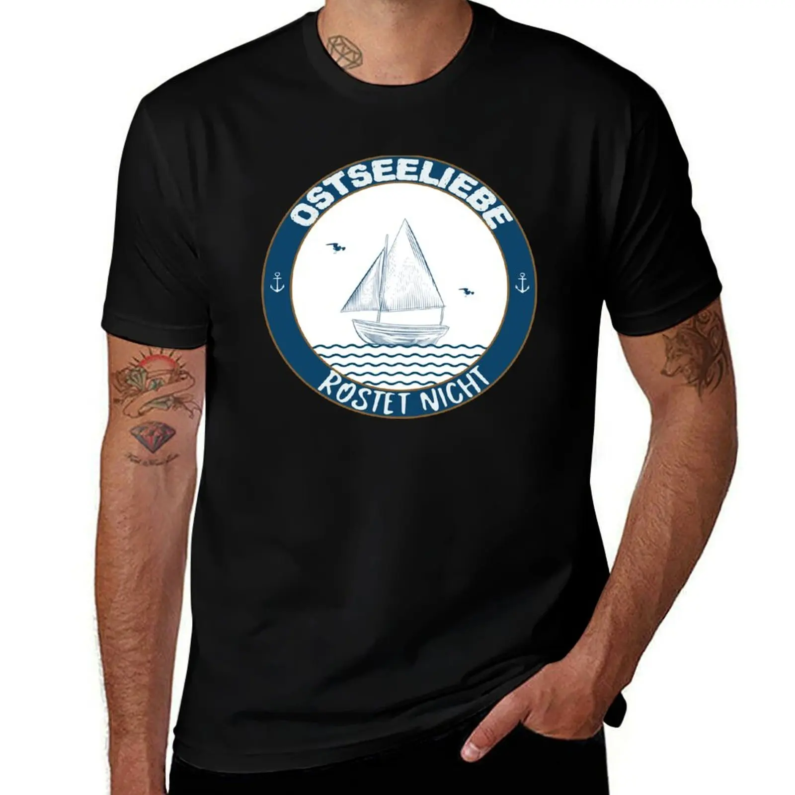 Baltic love does not rust T-Shirt Light Athletic Short Sleeve Tee Shirt T-Shirt