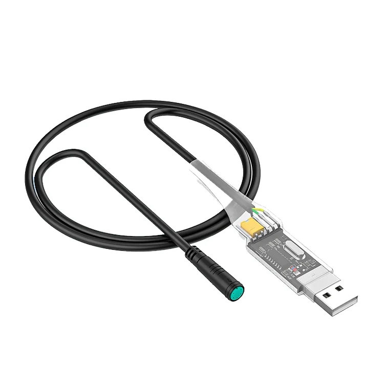 Cable de Programación USB para Motor, Cable Programado para Motor de Accionamiento Medio UART BBS01 BBS02 BBSHD