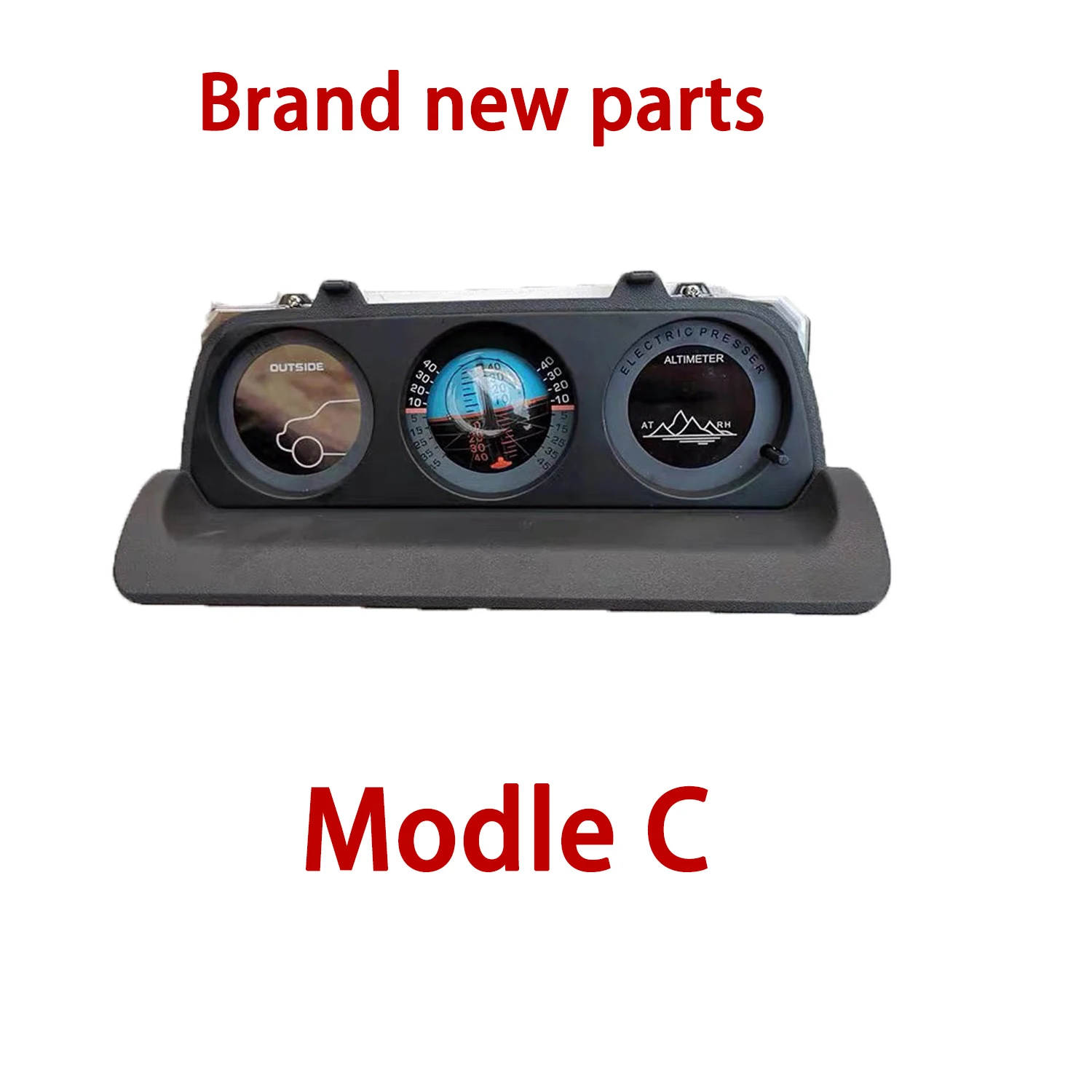 Chengcheng-Voor Mitsubishi Pajero Montero MK2 V31 V32 V33 V43 Vice Controle Instrument Hoogtemeter Inclinometer Centrale Display