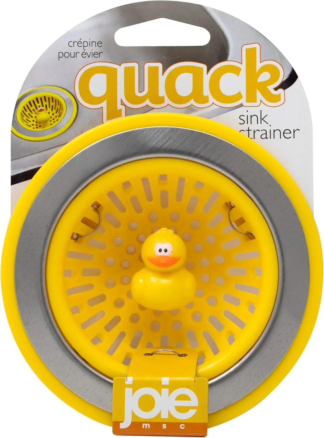 

Adorable Duck Kitchen Sink Strainer, Fits All Standard Sinks, Stainless Steel, 4.5-Inch, Cute Garbage Disposal Drain Cover