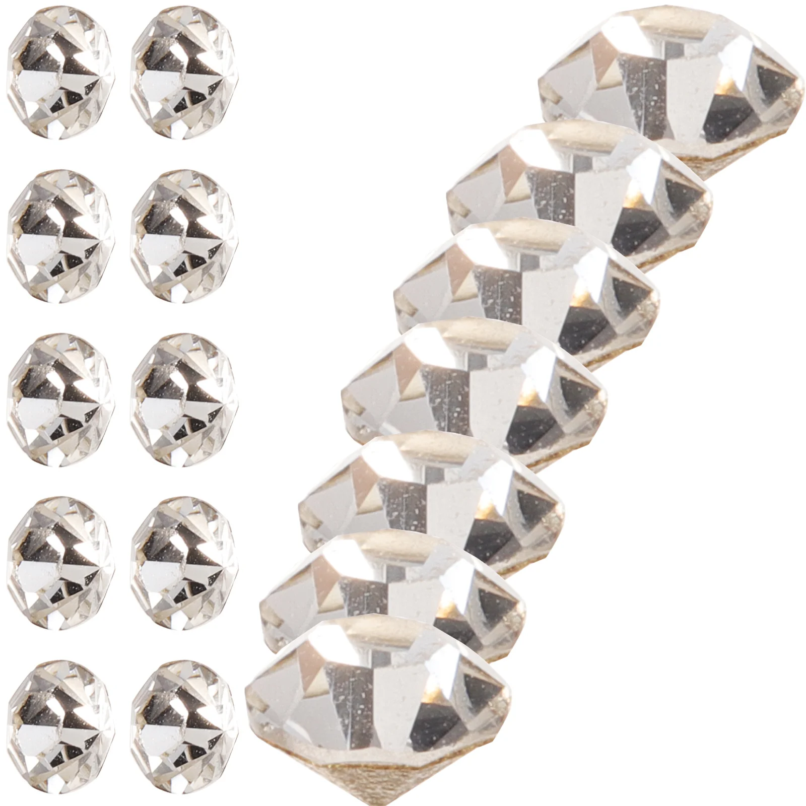 1 แพ็ค คริสตัลติดเล็บทรงแหลม ปลายแหลม ขนาดเล็ก ใช้งานง่าย สำหรับตกแต่งเล็บในงานแต่งงาน งานพรอม งานวันเกิด