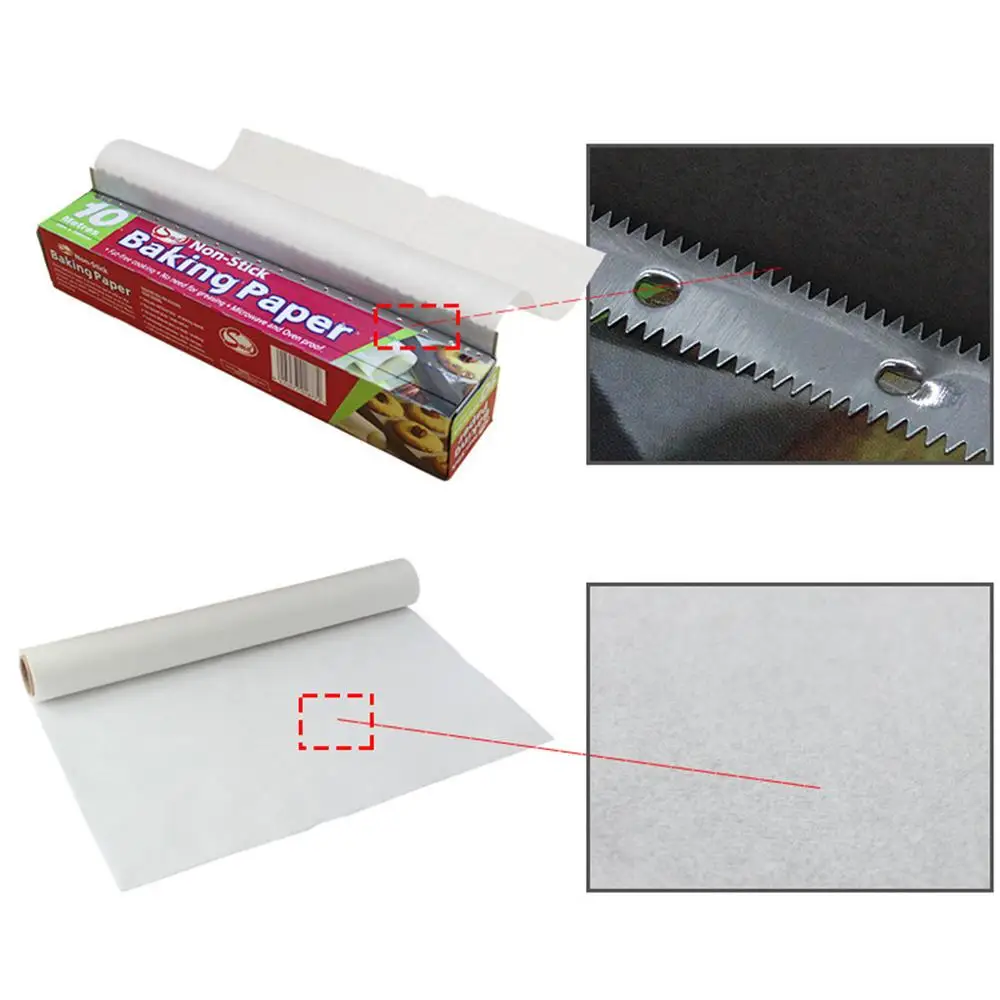 50/35/10/5M NonStick Cookie Sheet Parchment Paper Baking Sheets Pan Line Paper Oil Paper Butter Non-stick Paper