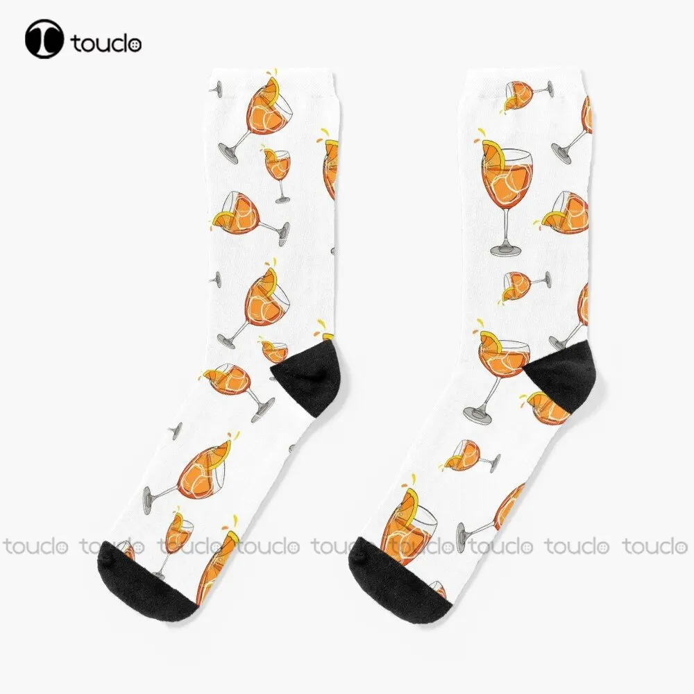 

Spritz Time Socks Socks For Men 360° Digital Printing Personalized Custom Unisex Adult Teen Youth Socks Custom Gift Streetwear