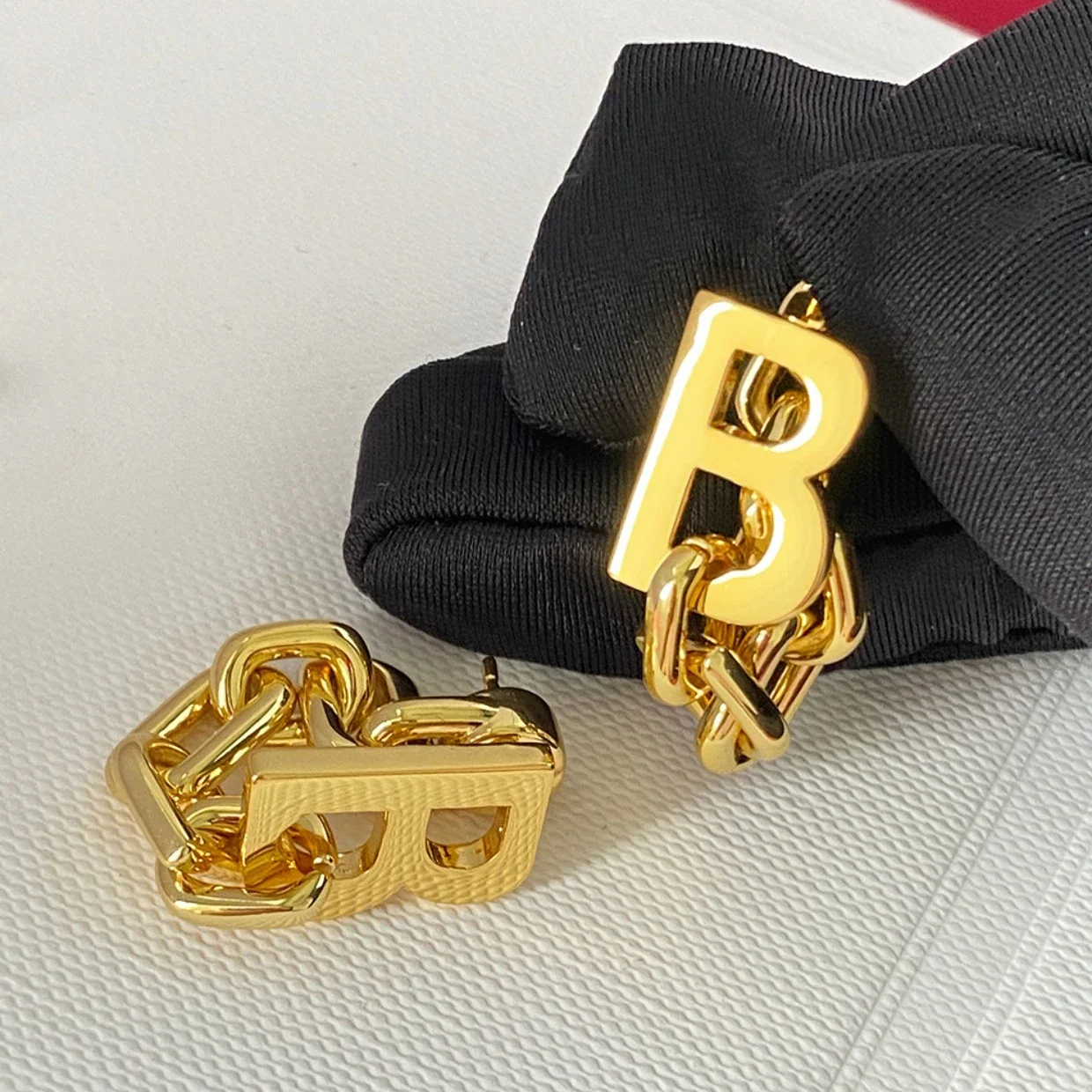 Hot Designer Classic Letters Gold Silver Chain Luxury Earrings High Quality Jewelry Women Runway